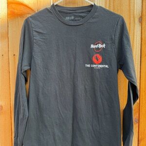Hard Rock Cafe Charcoal Long Sleeve Tee
